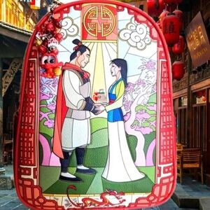 Loungefly Stained Glass Mulan